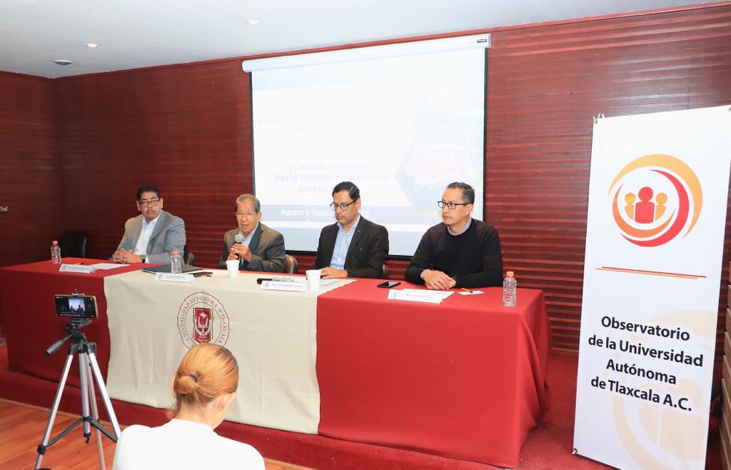 Presenta observatorio de la UATx foro internacional sobre modelos de investigación